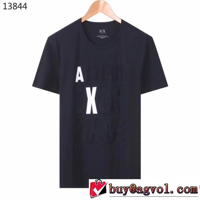 ストリート系に大人気 アルマーニ 多色可選 ARMANI デザインお洒落 半袖Tシャツ 最新の入荷商品