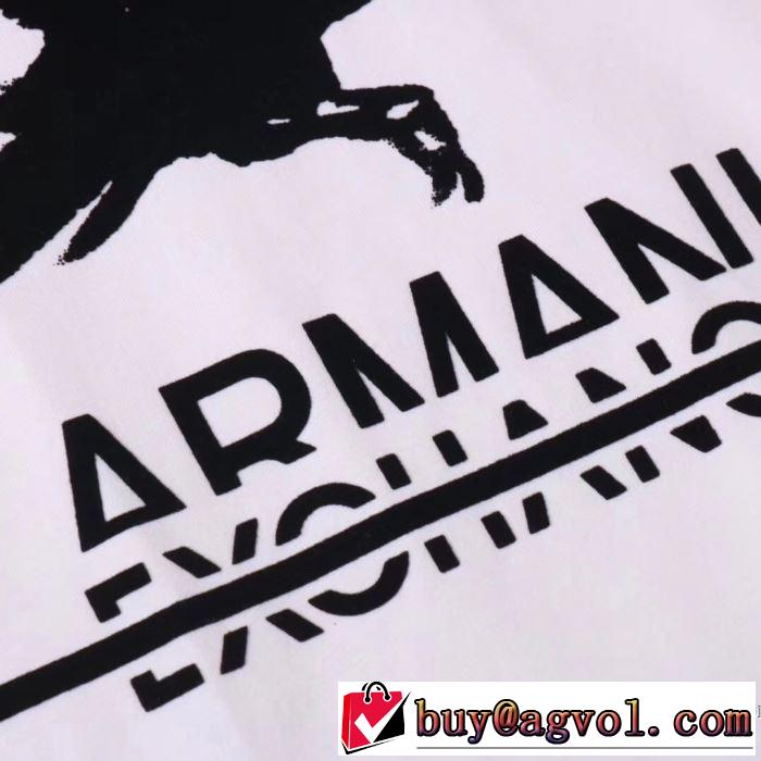 限定アイテム特集 多色可選 半袖Tシャツ ファッションに合わせ アルマーニ ARMANI やはり人気ブランド