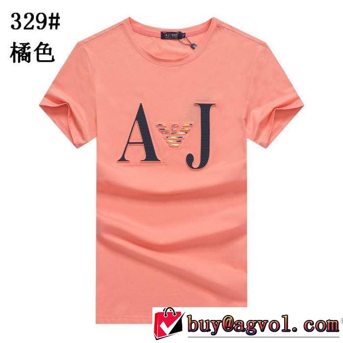 半袖Tシャツ 多色可選 差をつけたい人にもおすすめ アルマーニ ARMANI 春夏コレクション新品