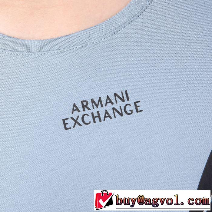 今なお素敵なアイテムだ 多色可選 半袖Tシャツ 海外大人気 アルマーニ ARMANI 大幅割引価格