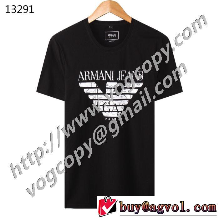 本当に嬉しいアイテム アルマーニ多色可選 ARMANI 差をつけたい人にもおすすめ 半袖Tシャツ 程よい最新作