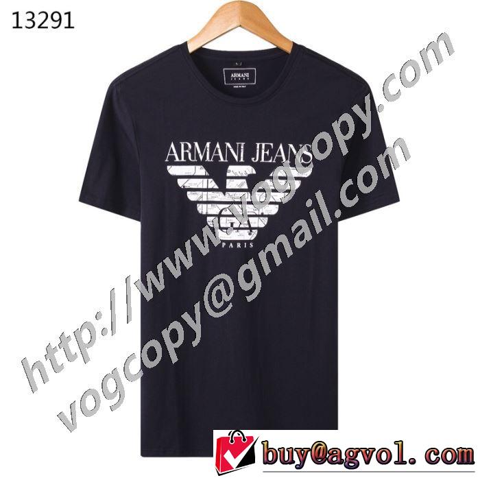 本当に嬉しいアイテム アルマーニ多色可選 ARMANI 差をつけたい人にもおすすめ 半袖Tシャツ 程よい最新作