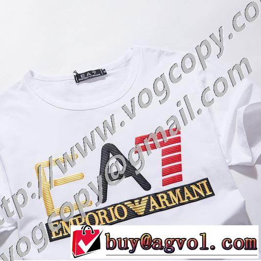 世界共通のアイテム 半袖Tシャツ 2色可選 使いやすい新品 アルマーニ ARMANI 是非ともオススメしたい
