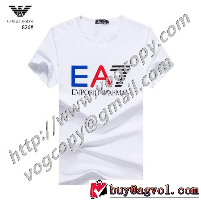 20SSトレンド 半袖Tシャツ 2色可選 手の届くプライスが魅力的 アルマーニ ARMANI 手頃価格でカブり知らず