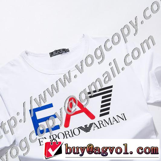 20SSトレンド 半袖Tシャツ 2色可選 手の届くプライスが魅力的 アルマーニ ARMANI 手頃価格でカブり知らず