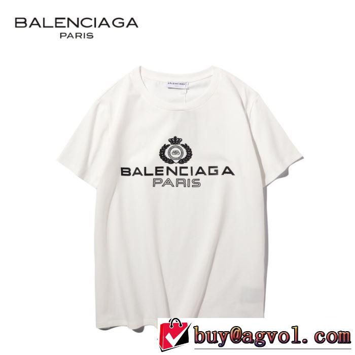 多色可選 バレンシアガ VIP価格SALE BALENCIAGA  2020モデル 半袖Tシャツエレガントな雰囲気