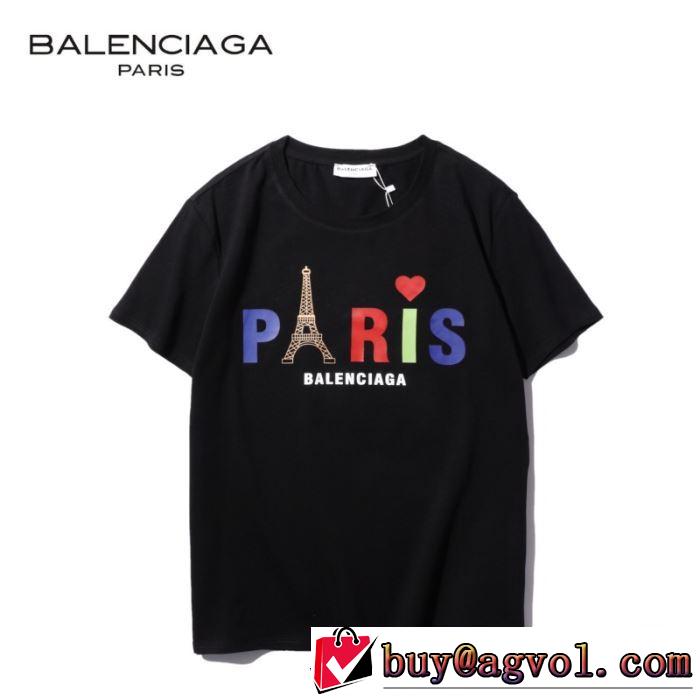 半袖Tシャツ 多色可選 ストリート感あふれ バレンシアガ BALENCIAGA 普段使いにも最適なアイテム
