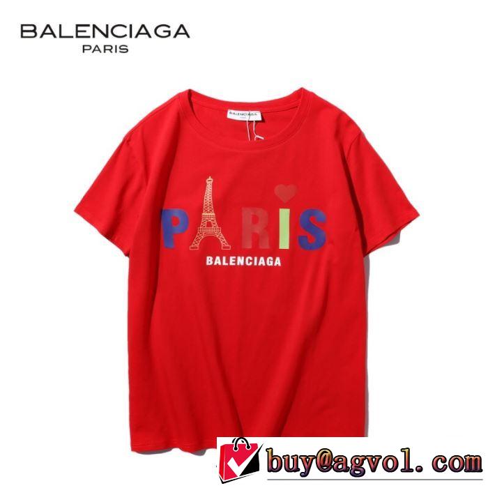 半袖Tシャツ 多色可選 ストリート感あふれ バレンシアガ BALENCIAGA 普段使いにも最適なアイテム