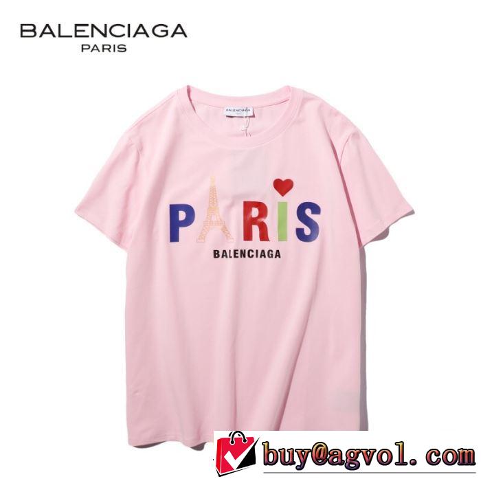 半袖Tシャツ 多色可選 ストリート感あふれ バレンシアガ BALENCIAGA 普段使いにも最適なアイテム