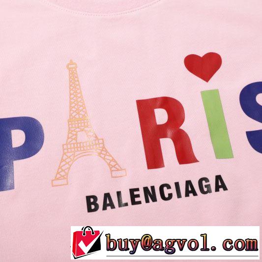 半袖Tシャツ 多色可選 ストリート感あふれ バレンシアガ BALENCIAGA 普段使いにも最適なアイテム