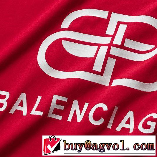 多色可選 ストリー系に大人気 バレンシアガ BALENCIAGA デザインお洒落 半袖Tシャツ2020春新作