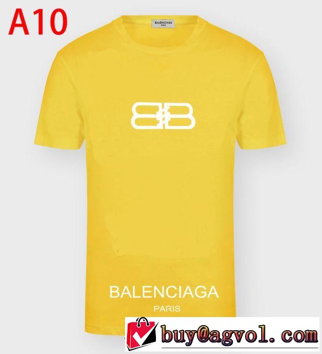 2020話題の商品 多色可選 半袖Tシャツ お値段もお求めやすい バレンシアガ BALENCIAGA