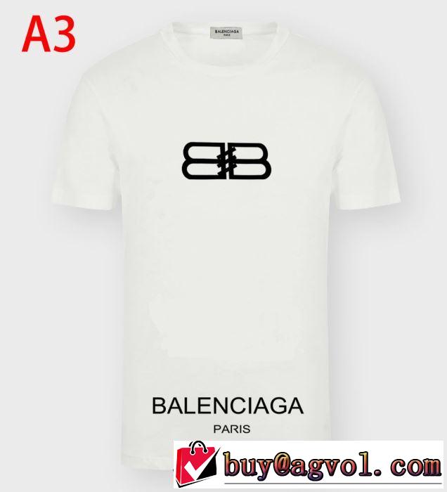 2020話題の商品 多色可選 半袖Tシャツ お値段もお求めやすい バレンシアガ BALENCIAGA