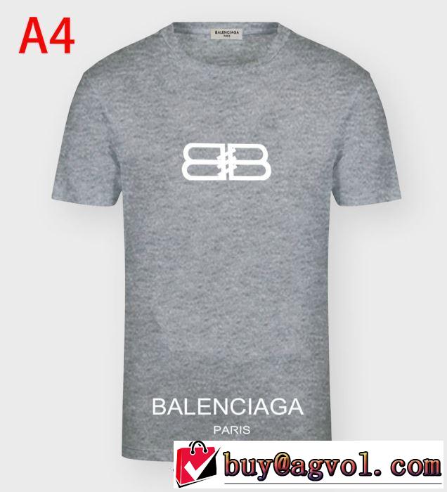 2020話題の商品 多色可選 半袖Tシャツ お値段もお求めやすい バレンシアガ BALENCIAGA