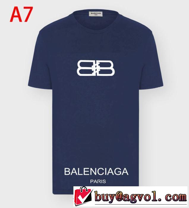 2020話題の商品 多色可選 半袖Tシャツ お値段もお求めやすい バレンシアガ BALENCIAGA