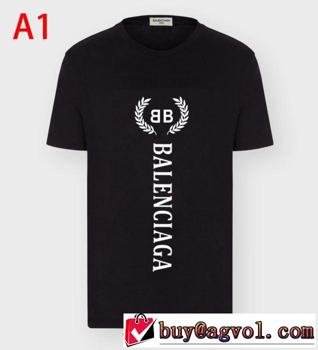 多色可選 BALENCIAGA 今なお素敵なアイテムだ バレンシアガ  半袖Tシャツおしゃれに大人の必見