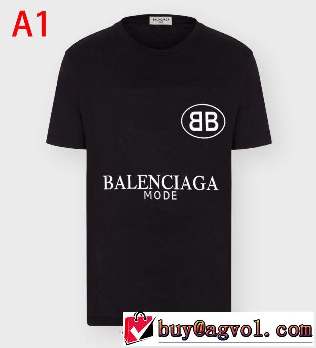 バレンシアガ多色可選 絶対に見逃せない BALENCIAGA 累積売上総額第１位 半袖Tシャツ20SS☆送料込