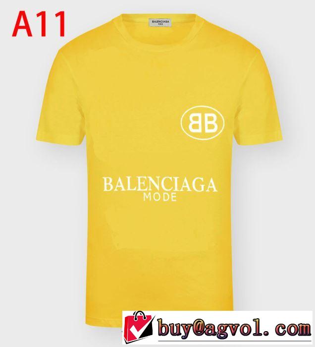 バレンシアガ多色可選 絶対に見逃せない BALENCIAGA 累積売上総額第１位 半袖Tシャツ20SS☆送料込