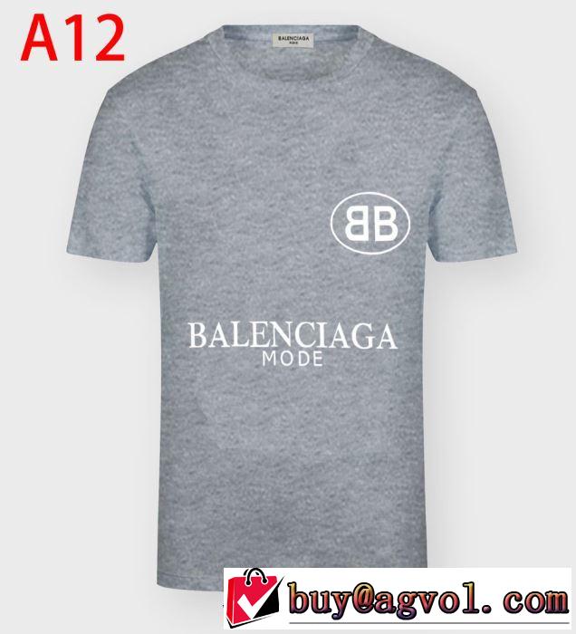 バレンシアガ多色可選 絶対に見逃せない BALENCIAGA 累積売上総額第１位 半袖Tシャツ20SS☆送料込