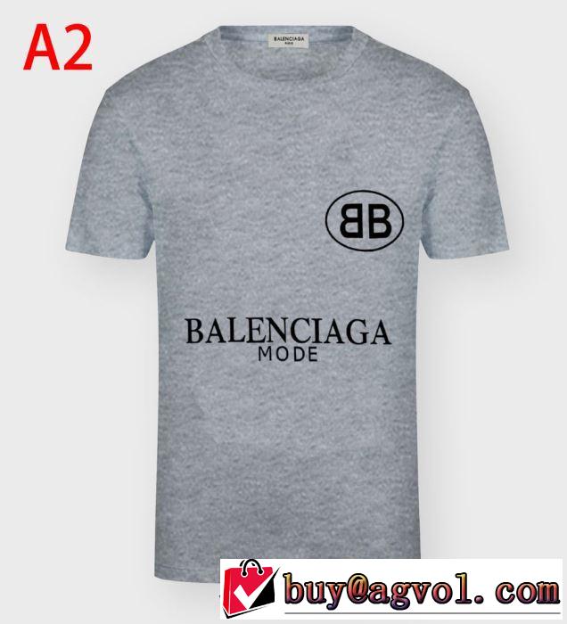 バレンシアガ多色可選 絶対に見逃せない BALENCIAGA 累積売上総額第１位 半袖Tシャツ20SS☆送料込