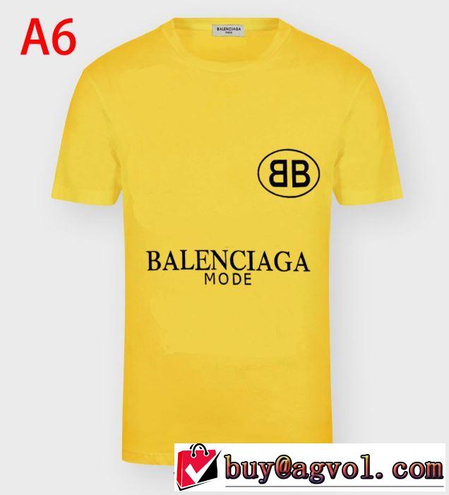 バレンシアガ多色可選 絶対に見逃せない BALENCIAGA 累積売上総額第１位 半袖Tシャツ20SS☆送料込