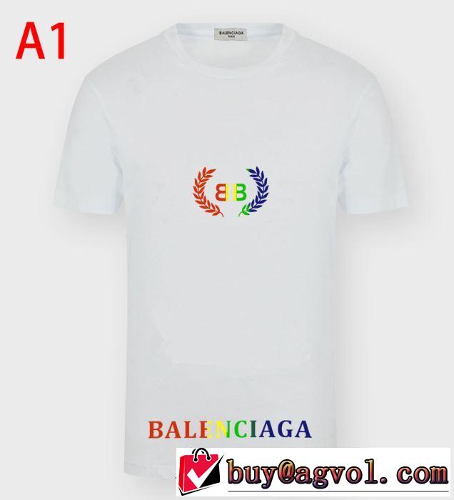 多色可選 普段のファッション バレンシアガ大人気のブランドの新作  BALENCIAGA 半袖Tシャツ