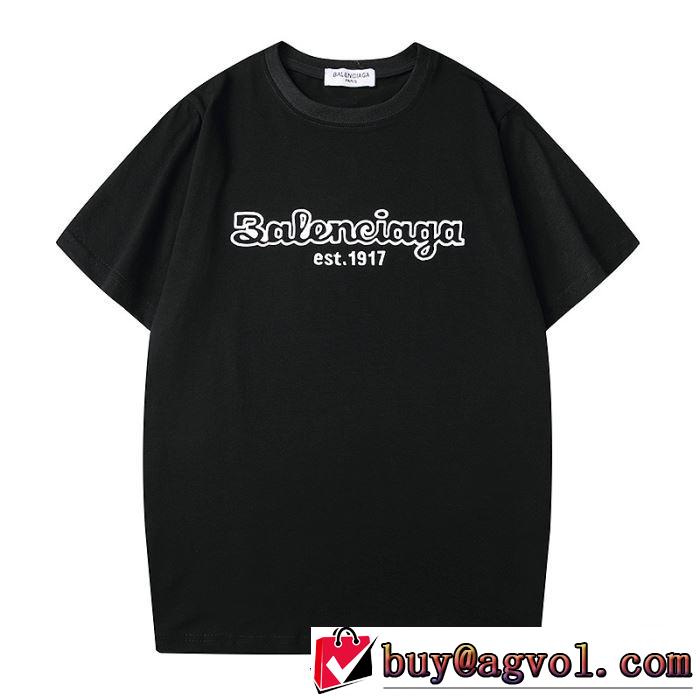 2色可選半袖Tシャツ  2020モデル バレンシアガ 普段使いにも最適なアイテム BALENCIAGA