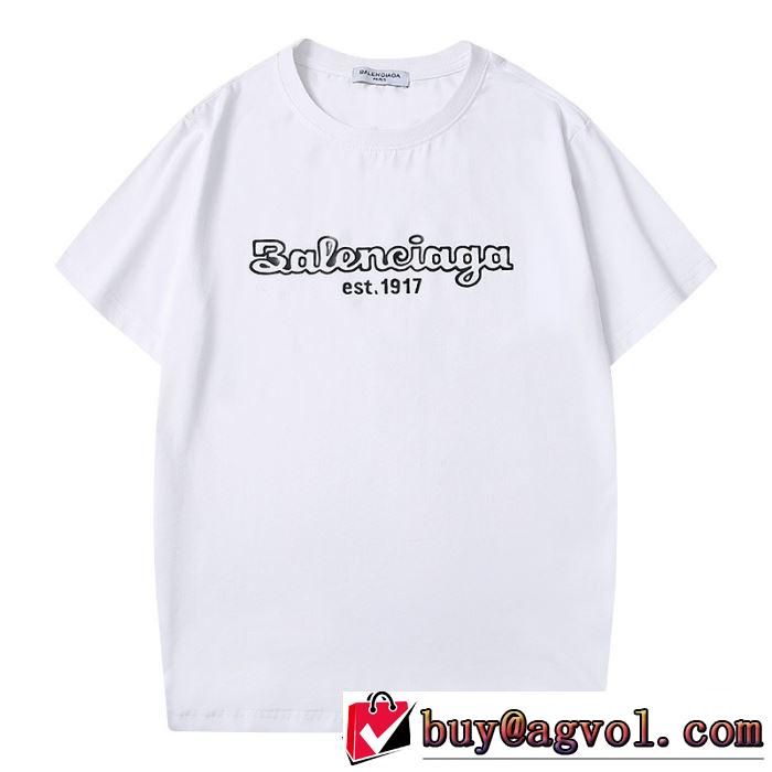 2色可選半袖Tシャツ  2020モデル バレンシアガ 普段使いにも最適なアイテム BALENCIAGA