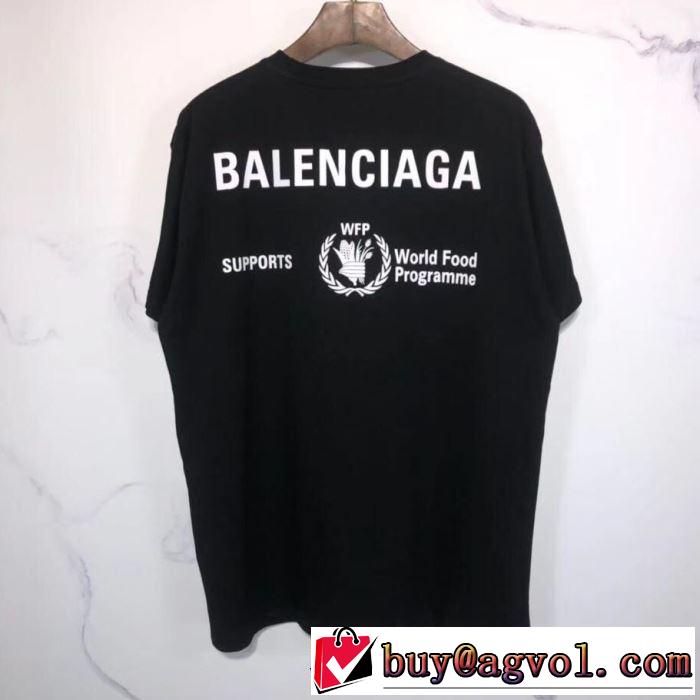 多色可選 BALENCIAGA  2020春新作 バレンシアガ 半袖Tシャツ ファッションに取り入れよう