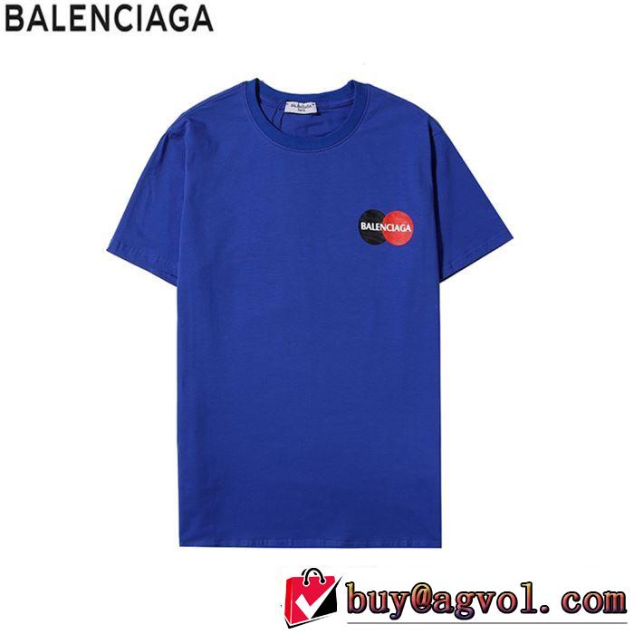 飽きもこないデザイン 2020話題の商品 多色可選 バレンシアガ BALENCIAGA 半袖Tシャツ