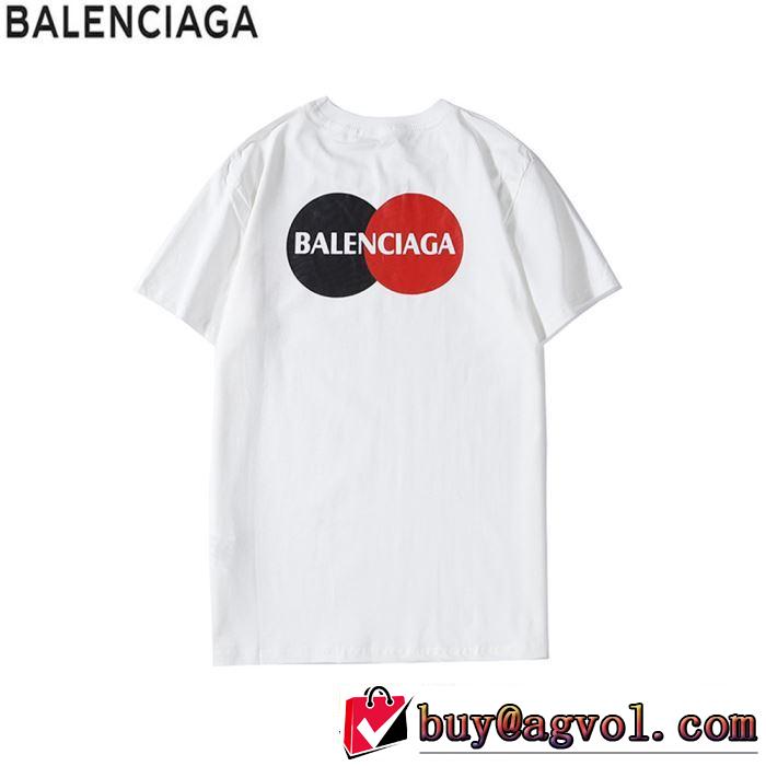 飽きもこないデザイン 2020話題の商品 多色可選 バレンシアガ BALENCIAGA 半袖Tシャツ