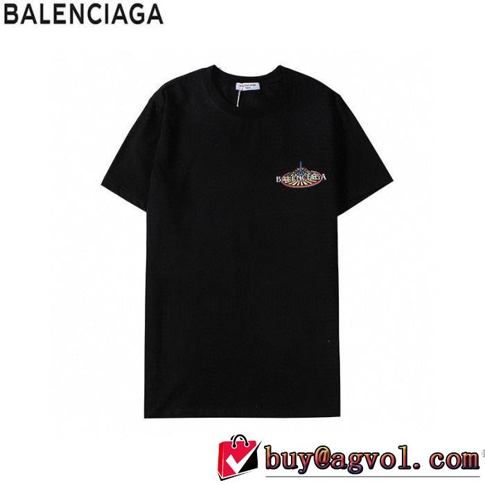 2色可選 20SSトレンド バレンシアガ BALENCIAGA 手頃価格でカブり知らず 半袖Tシャツ素敵なアイテム