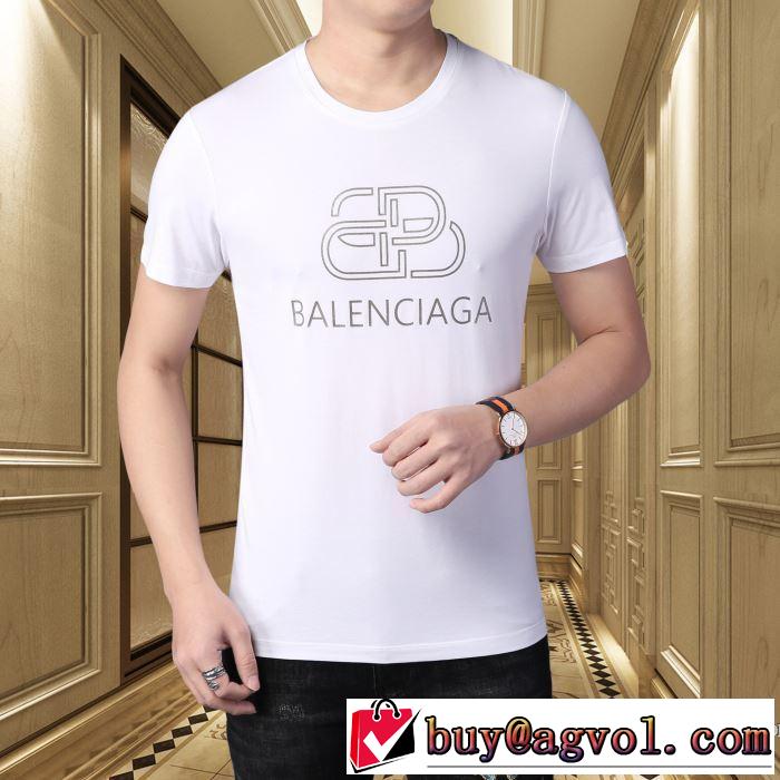 半袖Tシャツ 3色可選 通勤通学どちらでも使え バレンシアガ 万能に使える BALENCIAGA 限定アイテムが登場