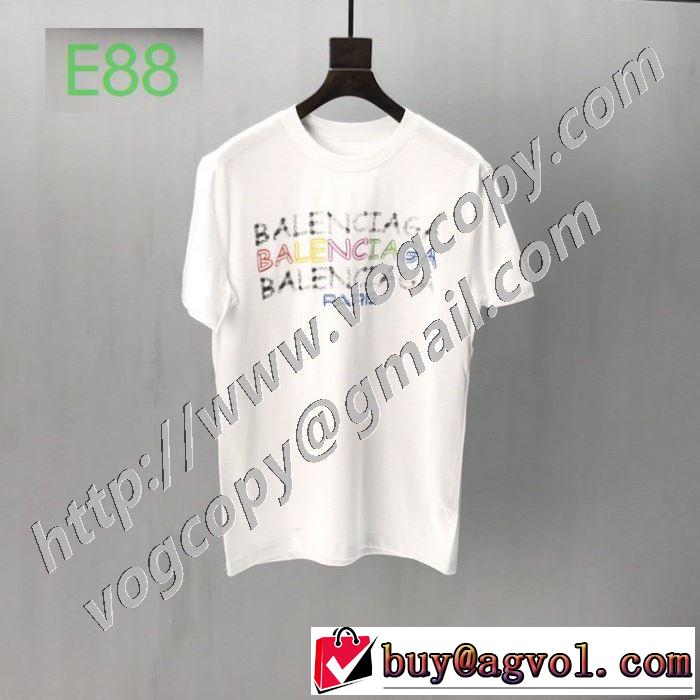 2色可選 海外でも人気なブランド バレンシアガ BALENCIAGA 2020年春限定 半袖Tシャツ 海外大人気