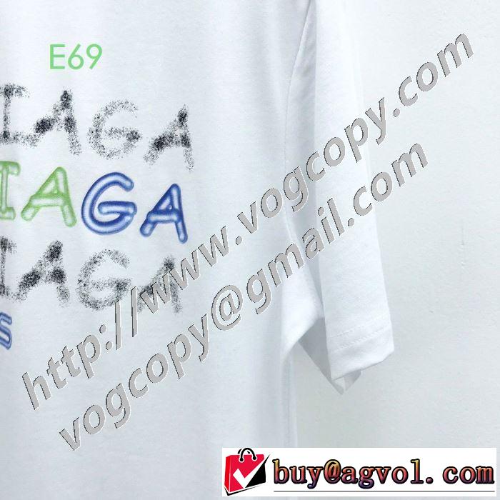 2色可選 海外でも人気なブランド バレンシアガ BALENCIAGA 2020年春限定 半袖Tシャツ 海外大人気