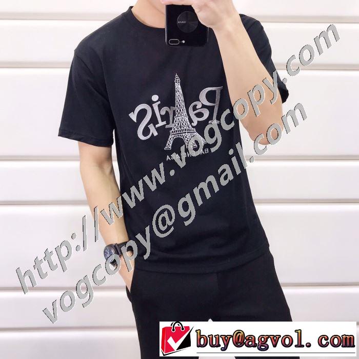 狙える優秀アイテム 2色可選 半袖Tシャツ 大人の新作こそ バレンシアガ BALENCIAGA おしゃれに大人の必見