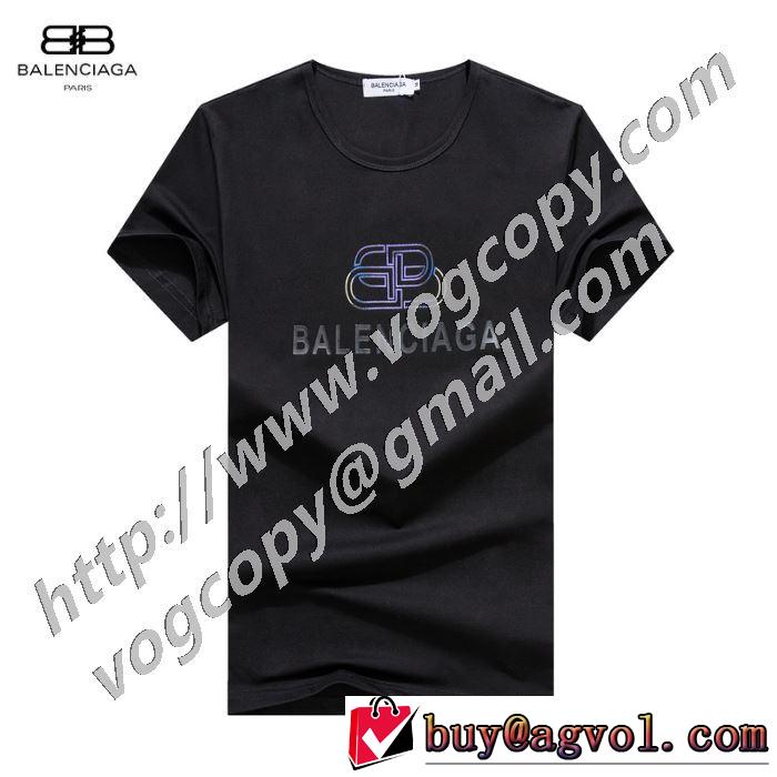 2020年春夏コレクション 半袖Tシャツ 2色可選 注目されている バレンシアガ BALENCIAGA 最先端のスタイル