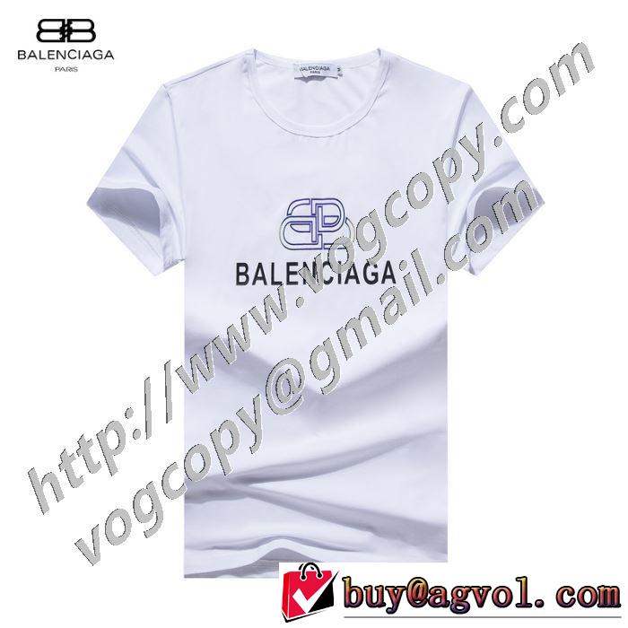 2020年春夏コレクション 半袖Tシャツ 2色可選 注目されている バレンシアガ BALENCIAGA 最先端のスタイル