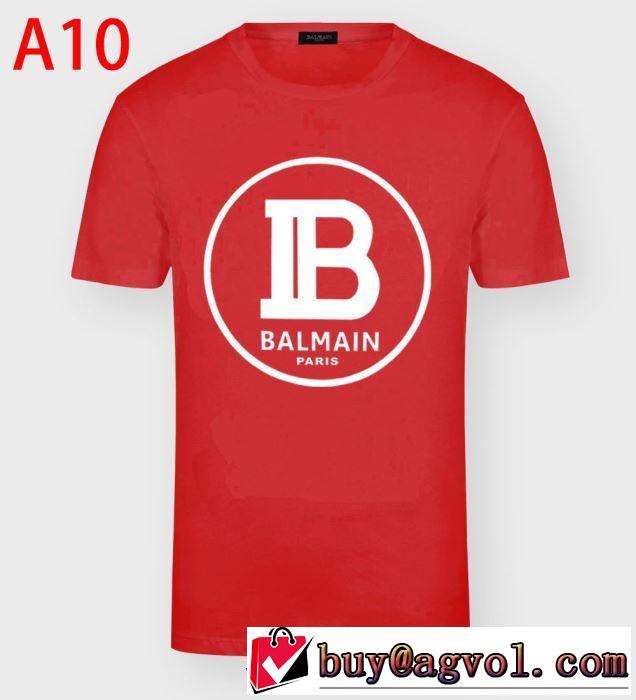 多色可選　お値段もお求めやすい バルマン 2020話題の商品 BALMAIN 半袖Tシャツランキング1位