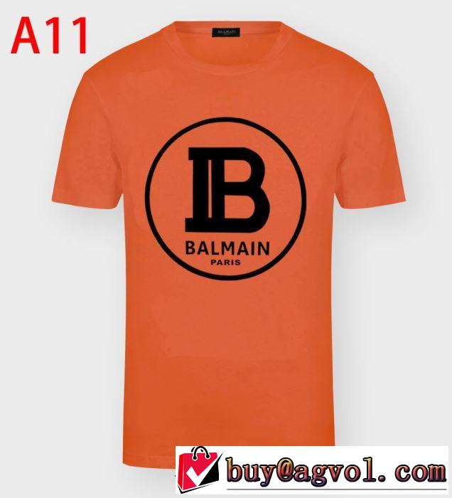 多色可選　お値段もお求めやすい バルマン 2020話題の商品 BALMAIN 半袖Tシャツランキング1位