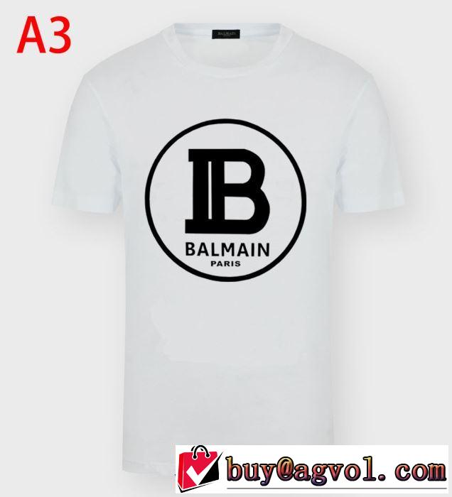 多色可選　お値段もお求めやすい バルマン 2020話題の商品 BALMAIN 半袖Tシャツランキング1位