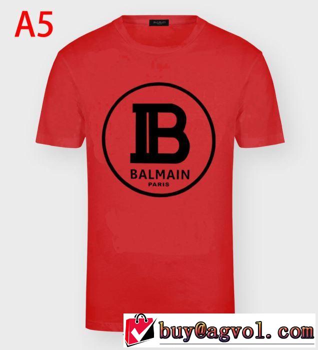 多色可選　お値段もお求めやすい バルマン 2020話題の商品 BALMAIN 半袖Tシャツランキング1位