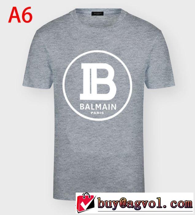 多色可選　お値段もお求めやすい バルマン 2020話題の商品 BALMAIN 半袖Tシャツランキング1位