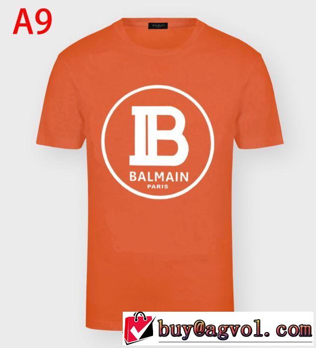多色可選　お値段もお求めやすい バルマン 2020話題の商品 BALMAIN 半袖Tシャツランキング1位