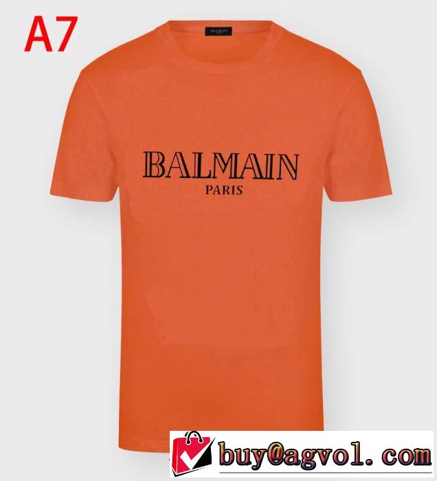 バルマン 多色可選　飽きもこないデザイン BALMAIN 人気は今季も健在 半袖Tシャツ2020年春限定