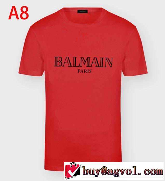 バルマン 多色可選　飽きもこないデザイン BALMAIN 人気は今季も健在 半袖Tシャツ2020年春限定