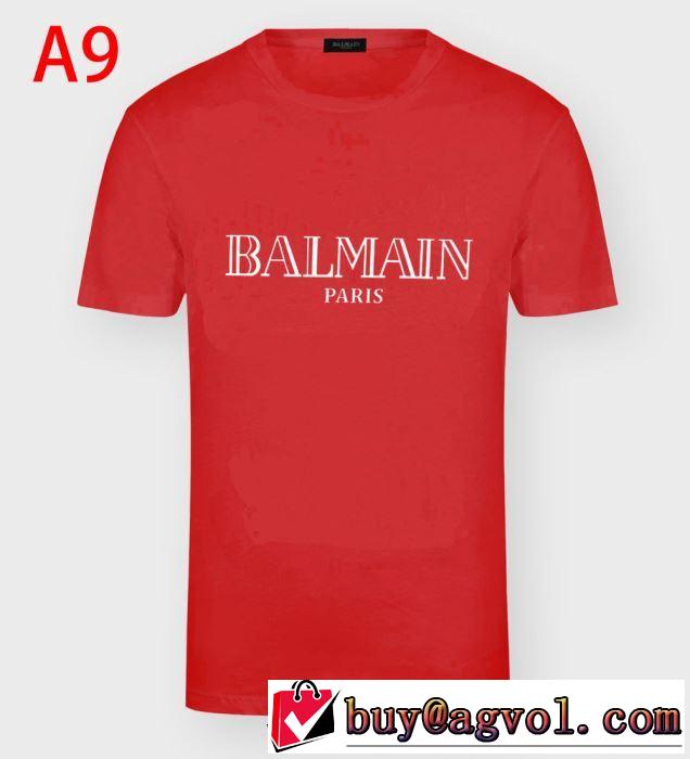 バルマン 多色可選　飽きもこないデザイン BALMAIN 人気は今季も健在 半袖Tシャツ2020年春限定