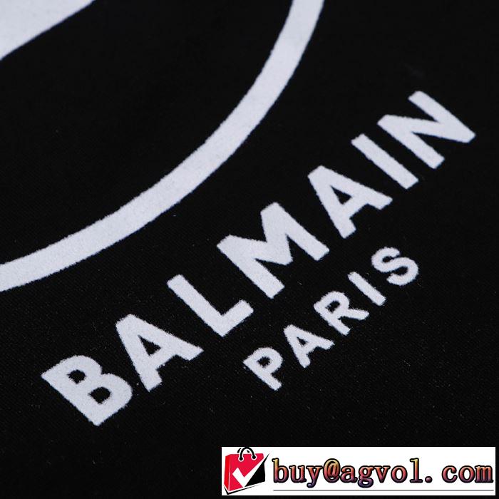 20SS☆送料込 半袖Tシャツ2色可選 今年の春トレンド バルマン BALMAIN 普段のファッション