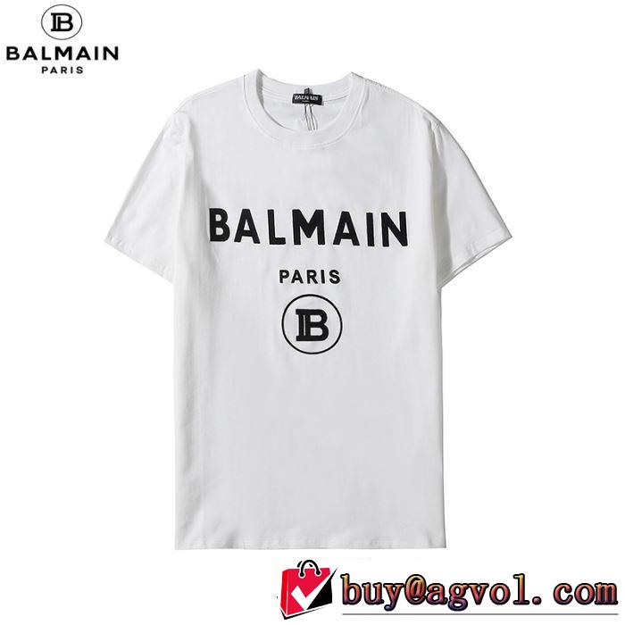 2色可選　大人気のブランドの新作 バルマン BALMAIN 取り入れやすい 半袖Tシャツ