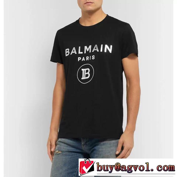 2色可選　大人気のブランドの新作 バルマン BALMAIN 取り入れやすい 半袖Tシャツ